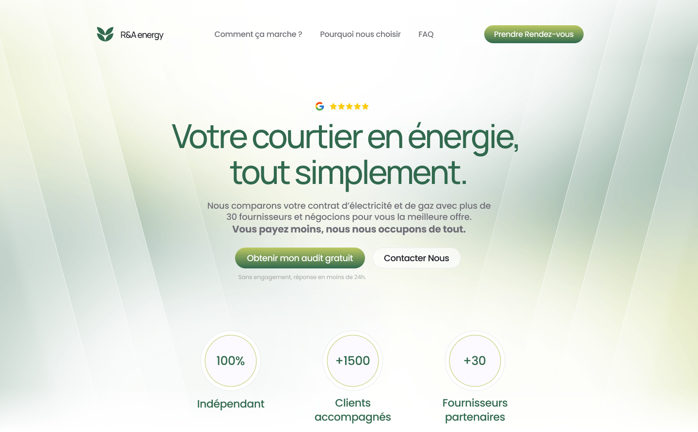R&A Energy - Objectifs